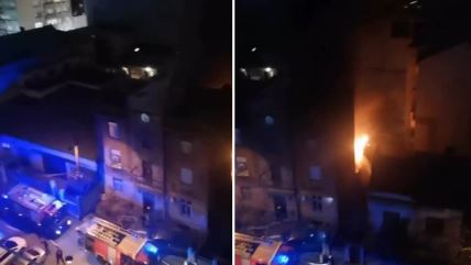 požar u Beogradu