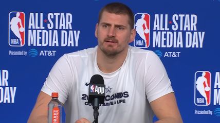 Nikola Jokić na Ol-staru.