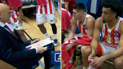 Tajm aut Saše Obradovića u Zvezdi protiv Igokee