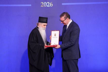 Uručenje Sretenjskog odlikovanja , Mitropolit bački Irinej (5).jpg