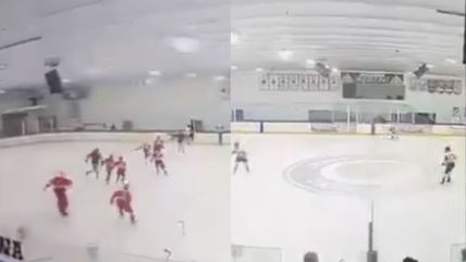 Pucnjava i ubistvo na hokejaškoj utakmici na Roud Ajlendu