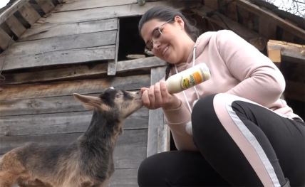 Jovana Rajković iz Ivanjice najmlađa kozarica u Srbiji 2.jpg