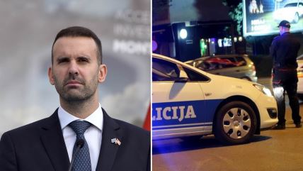 Milojko Spajić, Crna Gora, policija, crnogorska policija