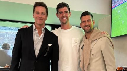 Tom Brejdi, Novak Đoković i Tibo Kurtoa