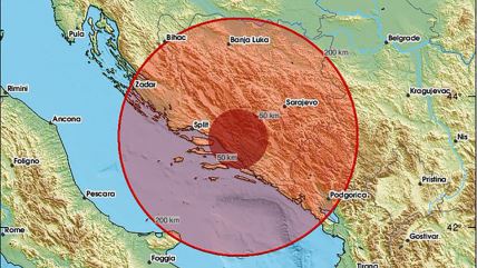 Zemljotres u Bosni i Hercegovini