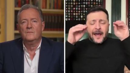 Pirs Morgan i Volodimir Zelenski