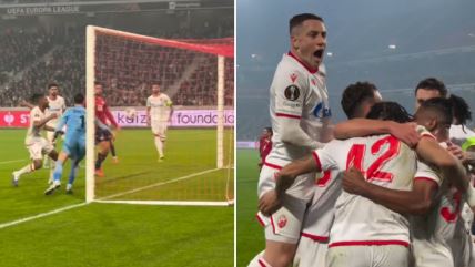 Frenklin Tebo Učena gol na Lil Crvena zvezda