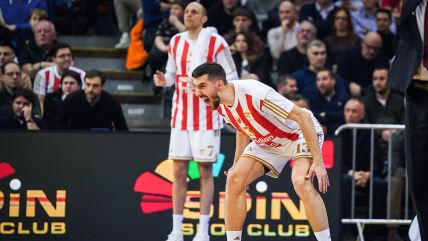 Ognjen Dobrić na mčeu Crvene zvezde i Spartaka u Nišu