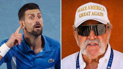 Jon Cirjak i Novak Đoković.