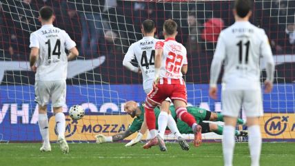 Marko Milošević brani na derbiju Zvezda Partizan