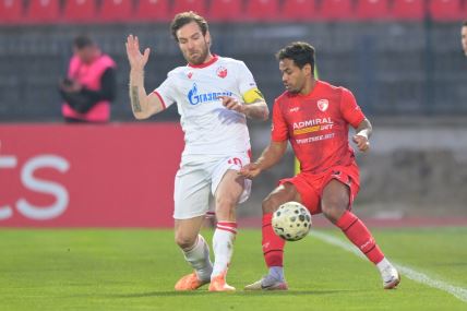 Detalj sa meča Radnički - Crvena zvezda.