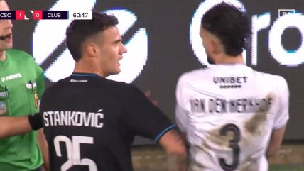 Aleksandar Stanković u sukobu.