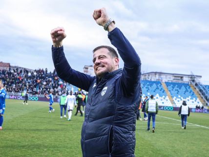 Nenad Lalatović, trener fudbalskog kluba Novi Pazar.