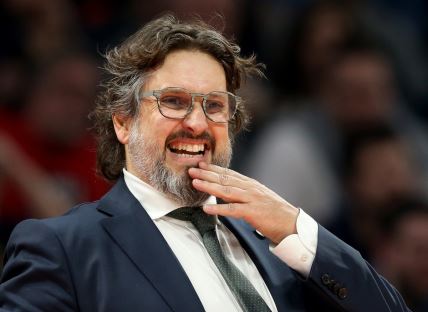 Andrea Trinkijeri na utakmici Crvene zvezde i Žalgirisa