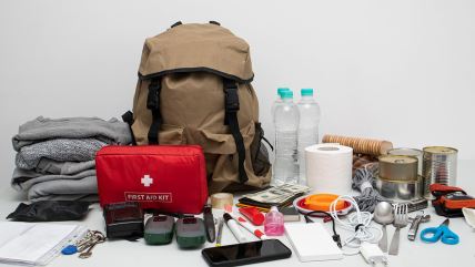 Ranac i stvari za evakuaciju