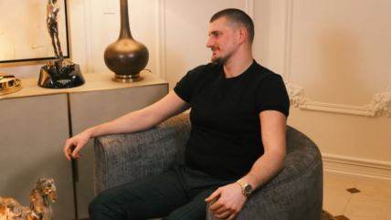 Nikola Jokić tokom intrevjua sa Edinom Avdićem za podkast  X&O’s chat
