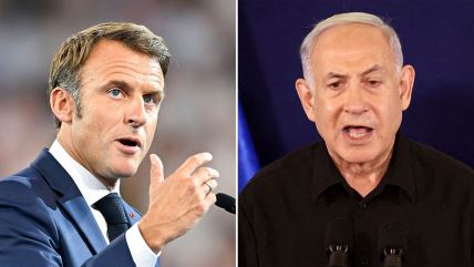 Emanuel Makron, Benjamin Netanjahu