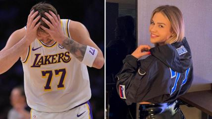 Luka Dončić i Anamarija Goltes