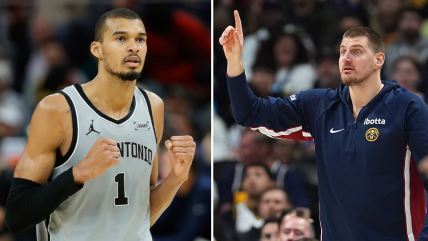 Viktor Vembanjama i Nikola Jokić