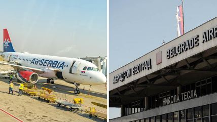 aerodrom nikola tesla er srbija