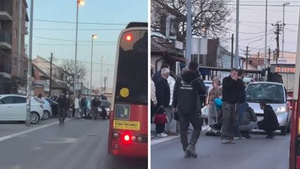 saobraćajna nezgoda u Borči
