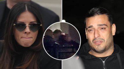 Usnimili smo Anu Sević kako u suzama grli Darka Lazića nakon smrti brata