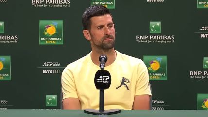 Novak Đoković izjava posle Indijan Velsa.