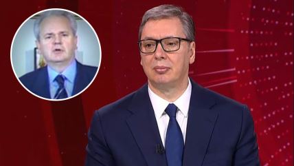 Aleksandar Vučić, Slobodan Milošević