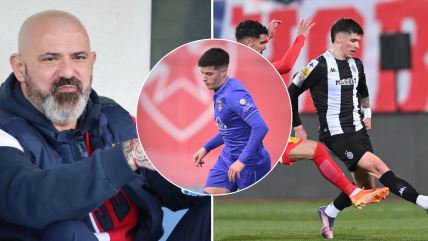 Balša Vukotić brat Milana Vukotića na treninzima Zvezde