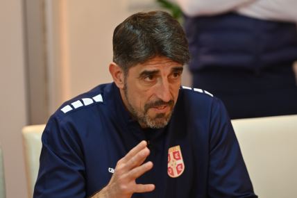 Selektor fudbalske reprezentacije Srbije Veljko Paunović.