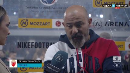 Dejan Stanković o pobedi Zvezde protiv IMT-a