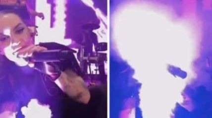 Drama na nastupu Barbare Bobak, pirotehnika joj eksplodirala u lice