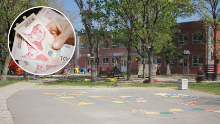 Vrtić, novac, pare, dinari