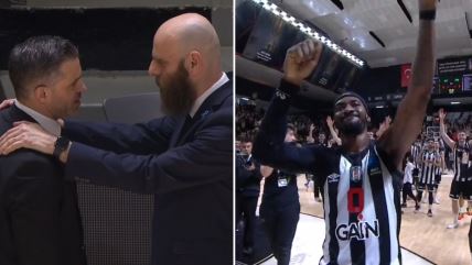 Dušan Alimpijević i trener Trenta Masimo Kančelijeri