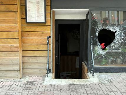 Bačena zapaljiva materija u tajlandski restoran u Kondinoj ulici (1).jpg