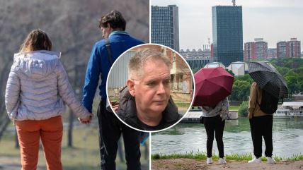 Ivan Ristić, proleće, leto, zima, kiša, lepo vreme, sunce, nevreme, pljusak, Beograd, ljudi, Kalemegdan