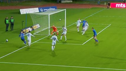 Gol Jovana Ćirića na Mladost Lucani Partizan