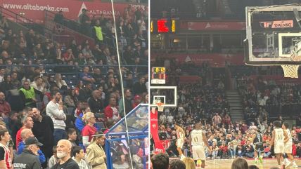 Slaba poseta na derbiju Zvezda Partizan u ABA ligi