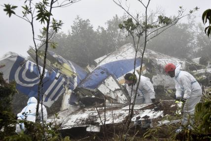 avionska nesreća kolumbija