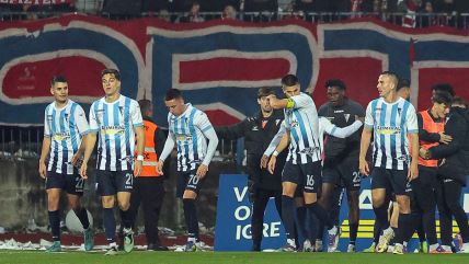 Fudbaleri Spartaka iz Subotice na utakmici protiv Zvezde