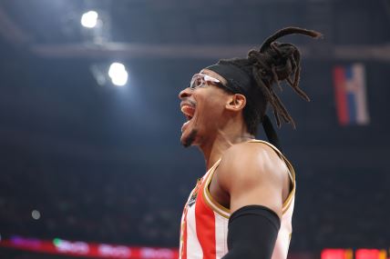 Čima Moneke u dresu Crvene zvezde