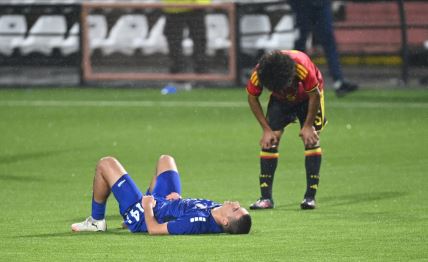 Tuga fudbalera Srbije protiv Belgije