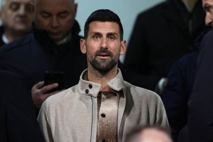 Novak Đoković gleda BiH - Italija