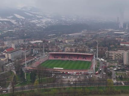 Stadion Bilino polje u Zenici.