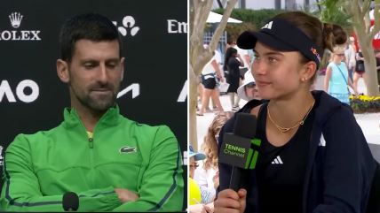 Novak Đoković i Iva Jović