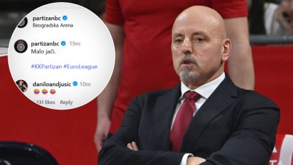 KK Partizan prozvao Sašu Obradovića na Instagramu.jpg