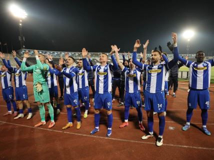 Slavlje fudbalere OFK Beograda.