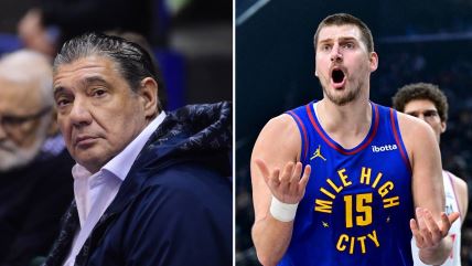 Miško Ražnatović i Nikola Jokić