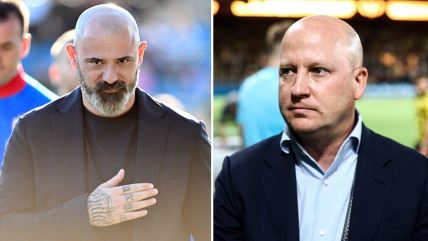 Dejan Stanković i Marko Nikolić jedan pored drugoga.