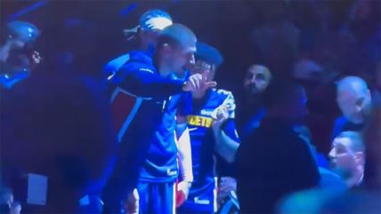 Nikola Jokić na tajmautu